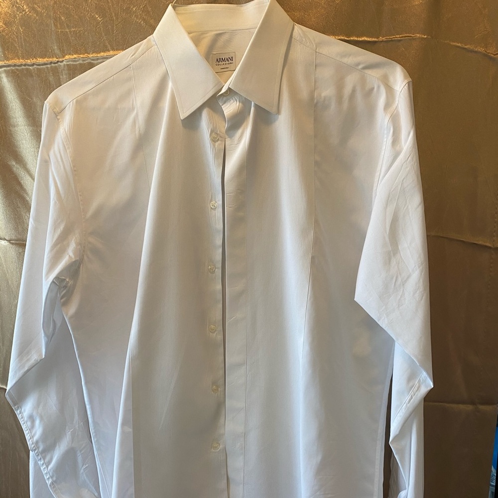 NWOT Armani Tuxedo Shirt